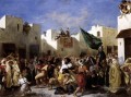 Les fanatiques de Tanger romantique Eugène Delacroix